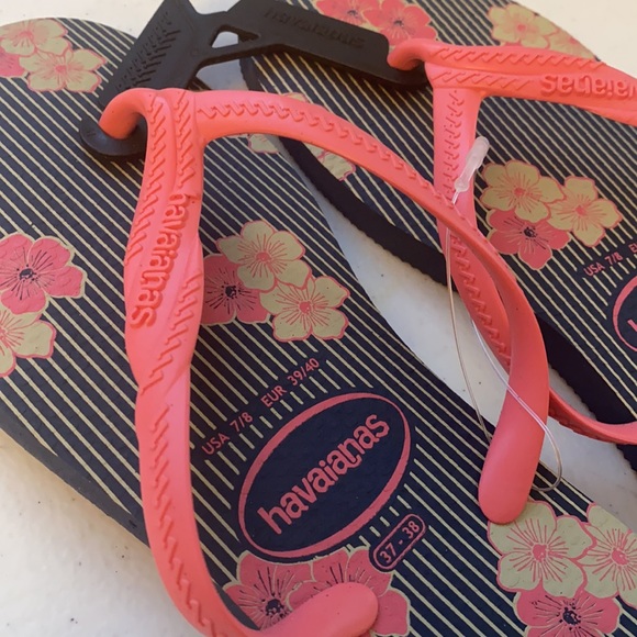 🍂SPECIAL SALES🍂 🌻HAVAIANAS | Slim Romantic Fantasy - Picture 1 of 6